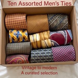 Box 9 - Assorted Men's Ties Set